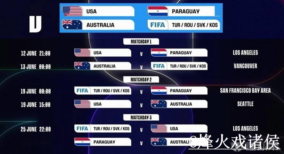 2026世界杯决赛具体开赛时间揭晓